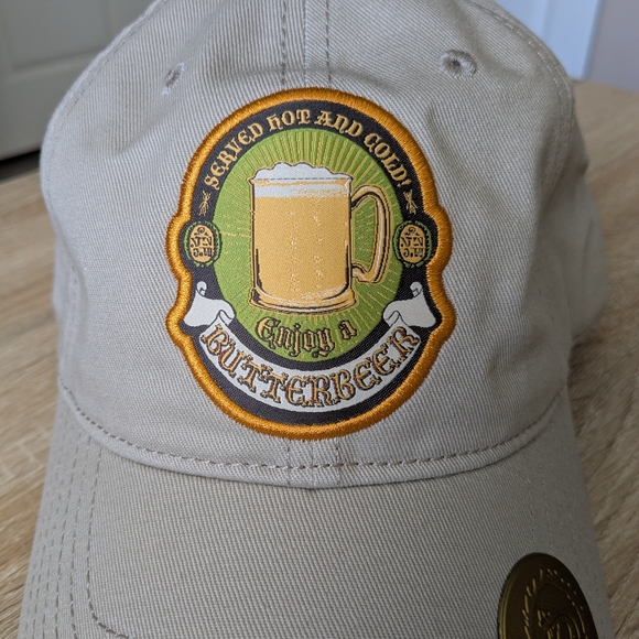 Butterbeer Baseball Cap From Universal The Wizarding World Of Harry Potter, Used - Picture 2 of 10